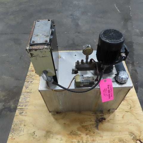 Grundfos SPK4-5/5A-W-/A-CVBV 0.5kW 3Ph Stainless Steel Coolant Pump 14 Gal Tank