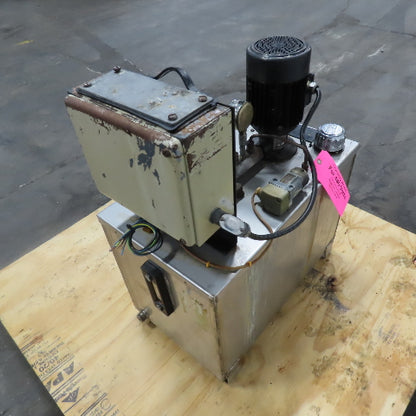 Grundfos SPK4-5/5A-W-/A-CVBV 0.5kW 3Ph Stainless Steel Coolant Pump 14 Gal Tank