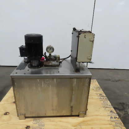 Grundfos SPK4-5/5A-W-/A-CVBV 0.5kW 3Ph Stainless Steel Coolant Pump 14 Gal Tank