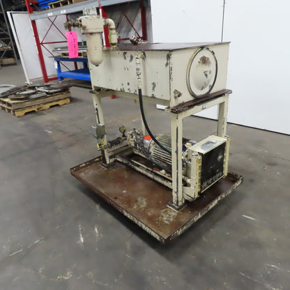 PVQ32B2R Hydraulic Power Unit 5Hp 230/460V 30 Gallon Tested