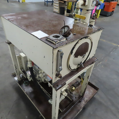 PVQ32B2R Hydraulic Power Unit 5Hp 230/460V 30 Gallon Tested