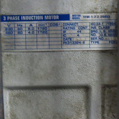 Yuken YF16-H-2U-2.2-H-20953 Mobile Hydraulic Power Unit 20 Liter 230/460V Tested