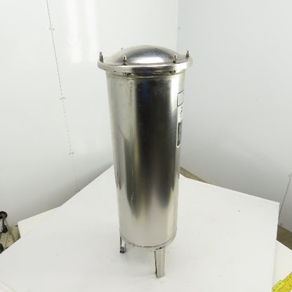 Harmsco/Ebco Stainless Steel Upflow Cartridge 50PSI 1-1/2"& 3/4"NPT