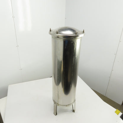 Harmsco/Ebco Stainless Steel Upflow Cartridge 50PSI 1-1/2"& 3/4"NPT