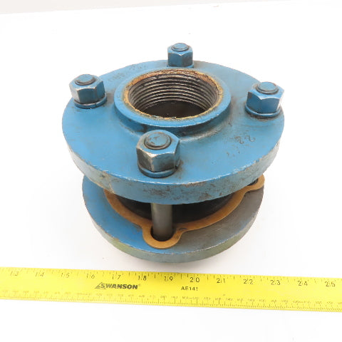 TRW Mission Model A 2-1/2" Dual Check Valve 200 PSI 2-1/2" NPT Flange
