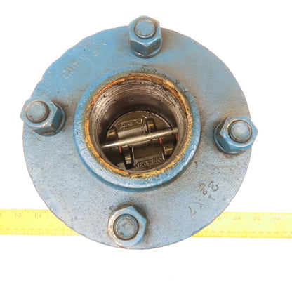 TRW Mission Model A 2-1/2" Dual Check Valve 200 PSI 2-1/2" NPT Flange