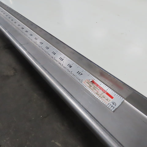 173" x 2" Wide Air Blow Off Extrusion Take Away Conveyor 110/208V 1Ph 0-308 FPM