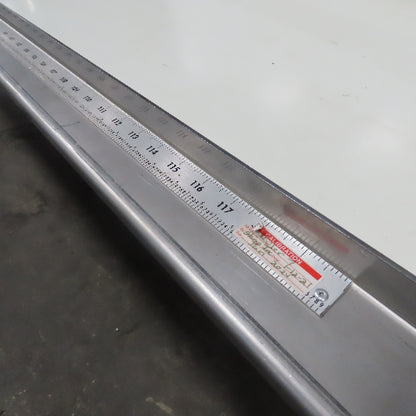 173" x 2" Wide Air Blow Off Extrusion Take Away Conveyor 110/208V 1Ph 0-308 FPM