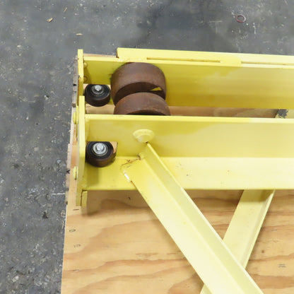 Steel Bridge Crane End Trucks For 3-1/2" I-Beam Lot Of 2