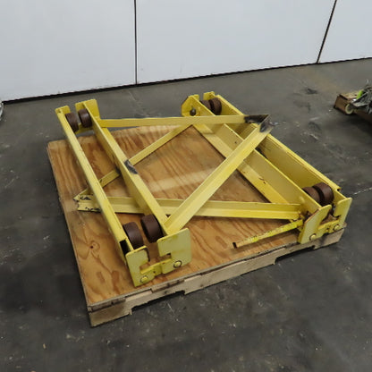 Steel Bridge Crane End Trucks For 3-1/2" I-Beam Lot Of 2