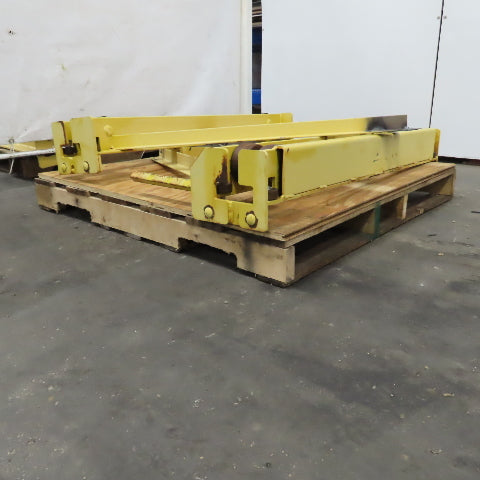 Steel Bridge Crane End Trucks For 3-1/2" I-Beam Lot Of 2