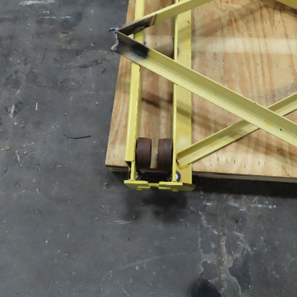 Steel Bridge Crane End Trucks For 3-1/2" I-Beam Lot Of 2