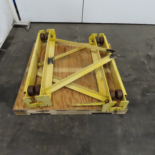Steel Bridge Crane End Trucks For 3-1/2" I-Beam Lot Of 2