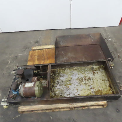 Under Machine Rolling Tool Coolant Recirculatory Filtration Pump 208-460V 12 Gal