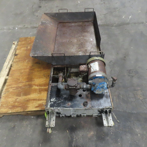 Under Machine Rolling Tool Coolant Recirculatory Filtration Pump 208-460V 12 Gal
