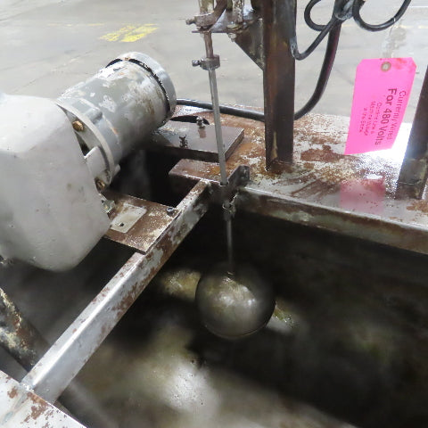 Custom Fluid Recovery Systems Inc. 93 Gallon Tool Coolant Receiver Tank Pump 1Hp