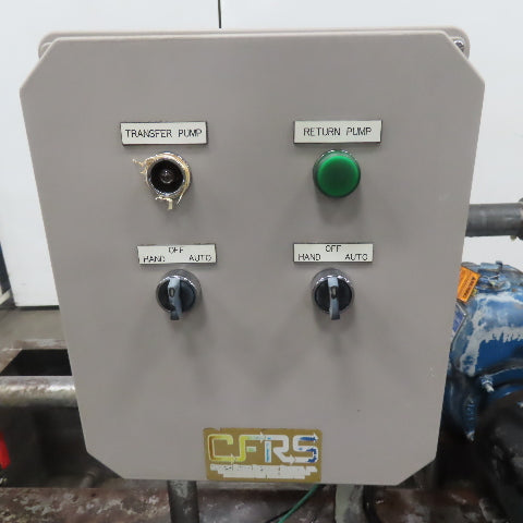 93 Gallon Tool Coolant Recovery Recirculation Tank Pump 2Hp 208-230/460V