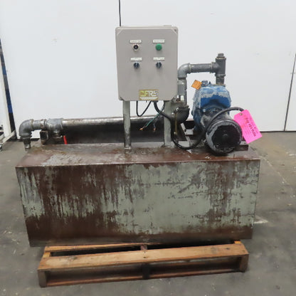 93 Gallon Tool Coolant Recovery Recirculation Tank Pump 2Hp 208-230/460V