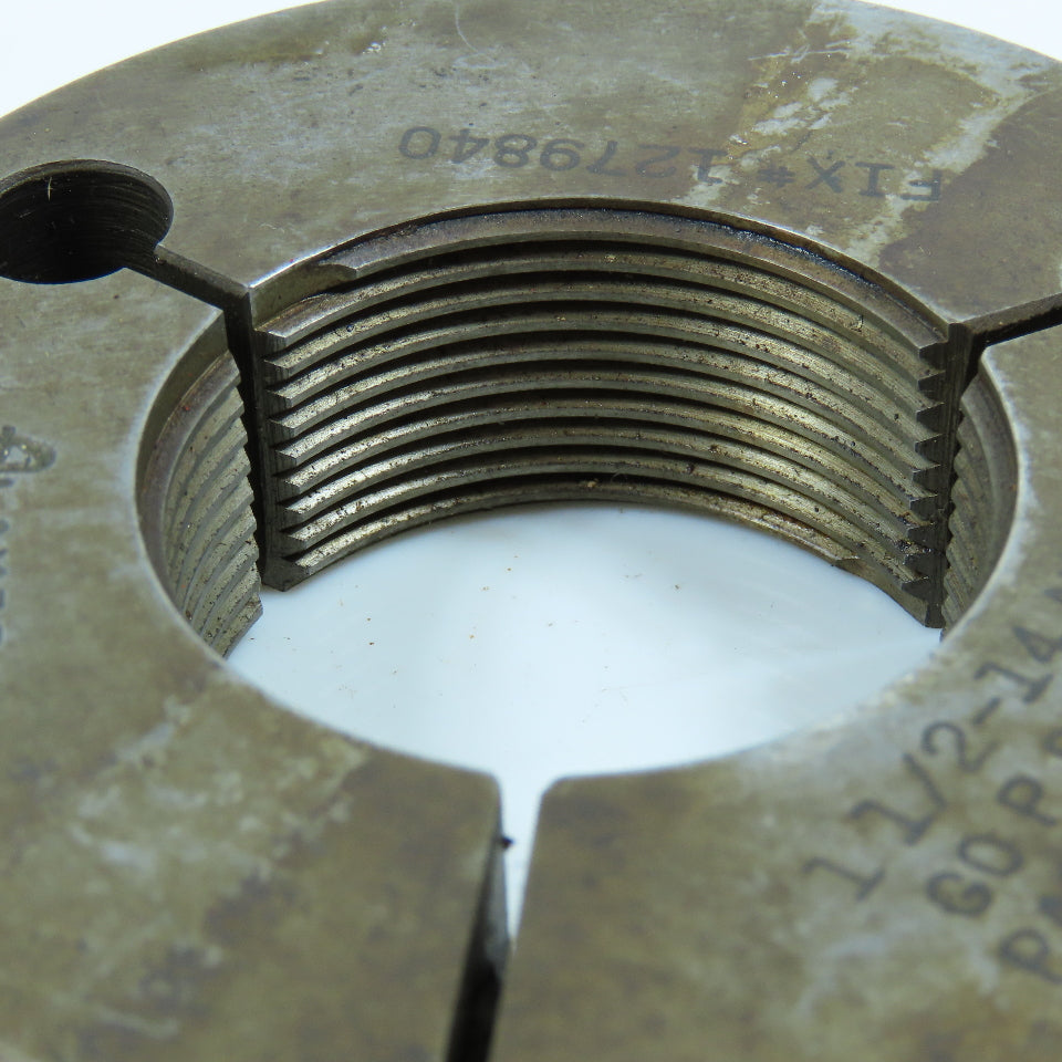 Almeda 1-1/2"-14 NS 2A Thread Ring Gage Go P.D 1.4509 Go Only