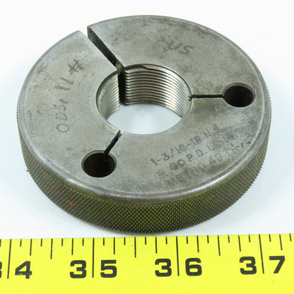 Metro 1-3/16"-18 NEF Thread Ring Gage Go P.D. 1.1514 Go Only