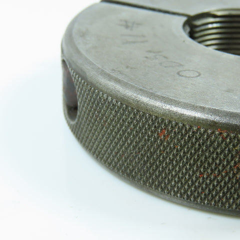Metro 1-3/16"-18 NEF Thread Ring Gage Go P.D. 1.1514 Go Only