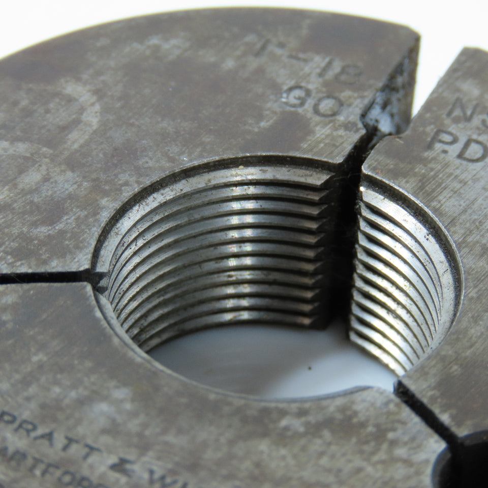 Pratt & Whitney 1"-18 NS Thread Ring Gage Go P.D. .9639 Go Only