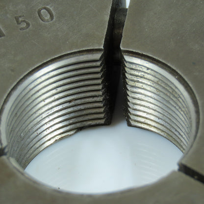 Sheffield 1-1/4"-18 NS Thread Ring Gage Go P.D. 1.2150 Go Only