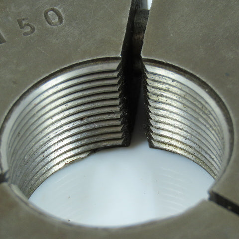 Sheffield 1-1/4"-18 NS Thread Ring Gage Go P.D. 1.2150 Go Only