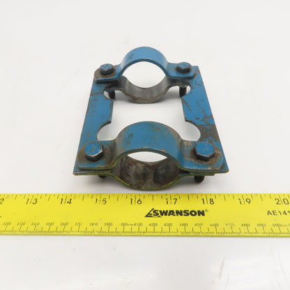 Quincy 124451 005 1-1/4" Clamp On Pipe Coupling Support Bracket