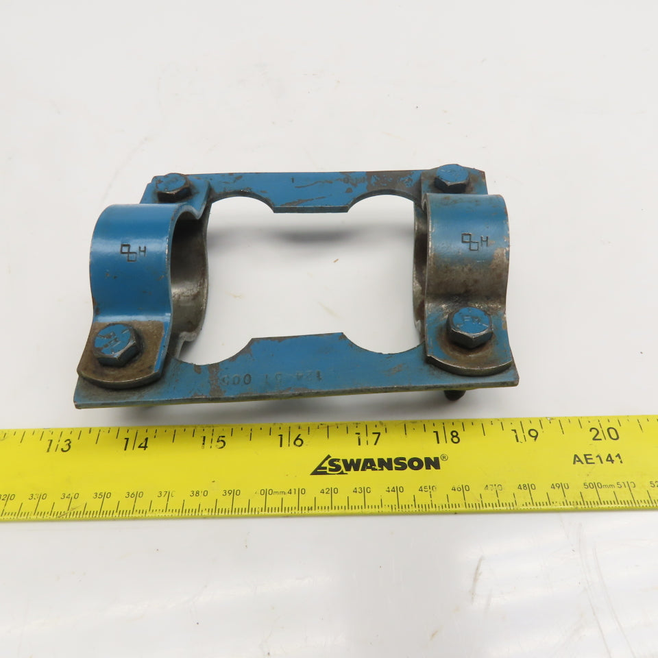 Quincy 124451 005 1-1/4" Clamp On Pipe Coupling Support Bracket