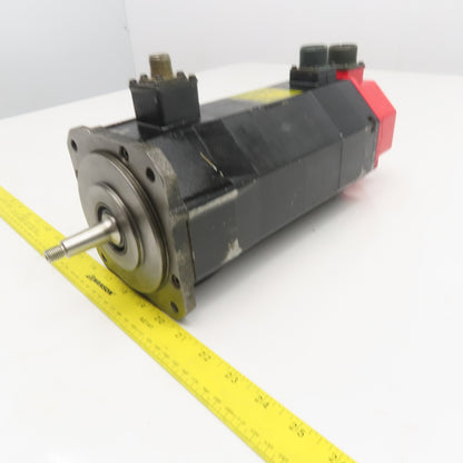 Fanuc A06B-0314-B202 2000 RPM 136V AC Servo Motor 8 Pole 3Ph W/ Brake Pulsecoder
