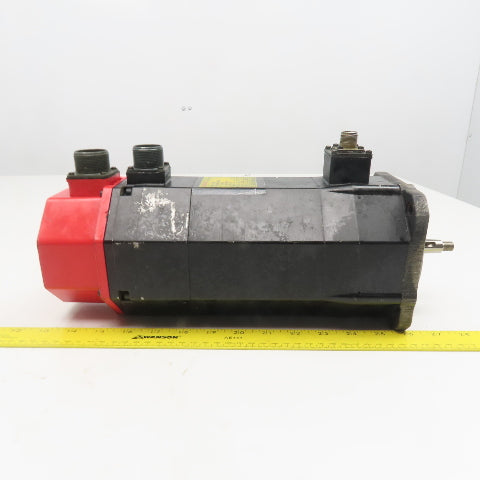 Fanuc A06B-0314-B202 2000 RPM 136V AC Servo Motor 8 Pole 3Ph W/ Brake Pulsecoder
