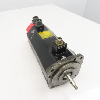 Fanuc A06B-0314-B202 2000 RPM 136V AC Servo Motor 8 Pole 3Ph W/ Brake Pulsecoder