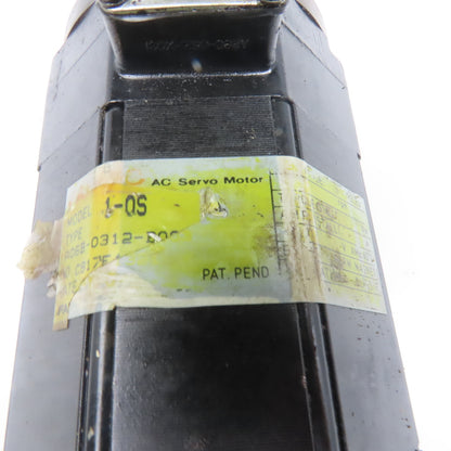 Fanuc A06B-0312-B003 2000RPM 2Nm 120V AC Servo Motor W/ Pulse Coder