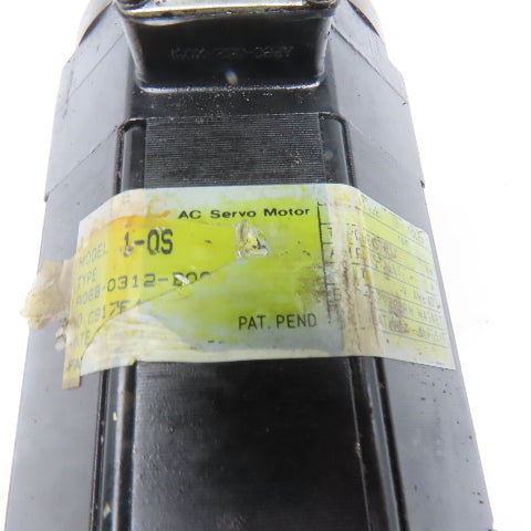 Fanuc A06B-0312-B003 2000RPM 2Nm 120V AC Servo Motor W/ Pulse Coder