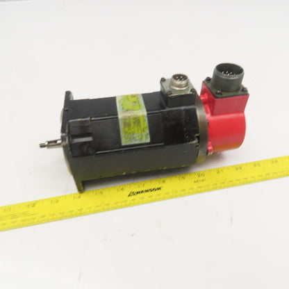 Fanuc A06B-0312-B003 2000RPM 2Nm 120V AC Servo Motor W/ Pulse Coder