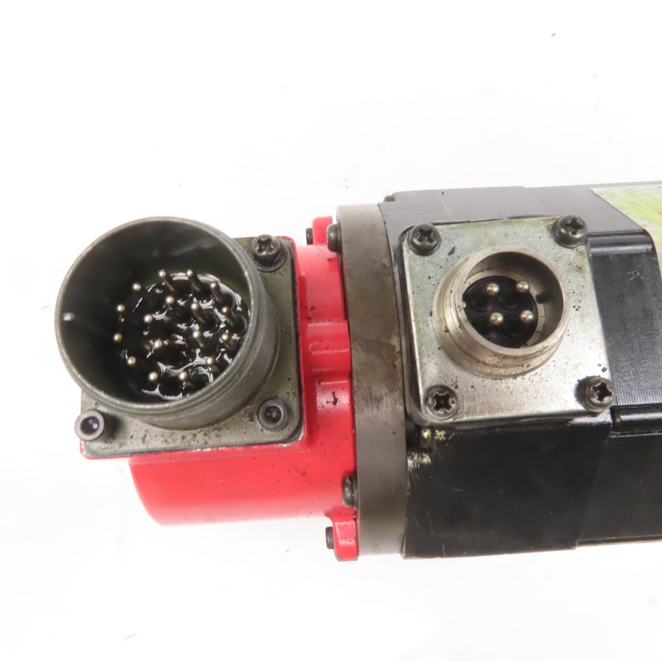 Fanuc A06B-0312-B003 2000RPM 2Nm 120V AC Servo Motor W/ Pulse Coder