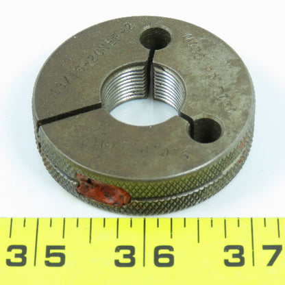 S.C.C. 13/16"-20 NEF 2 Thread Ring Gage No Go P.D. .7754 No Go Only
