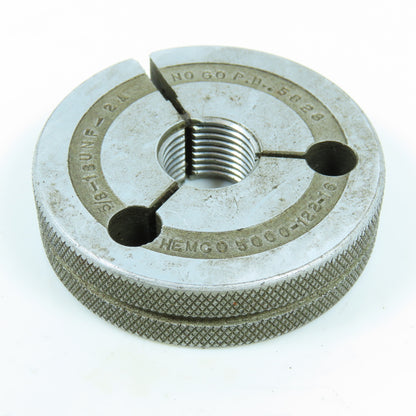 Hemco 5/8"-18 UNF 2A Thread Ring Gage No Go P.D. .5828 No Go Only