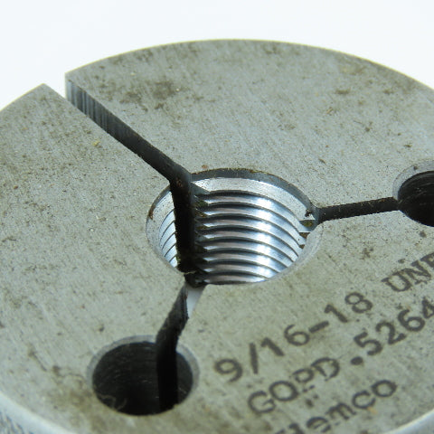 Hemco 9/16"-18 UNF 3A Thread Ring Gage Go P.D. .5264 Go Only