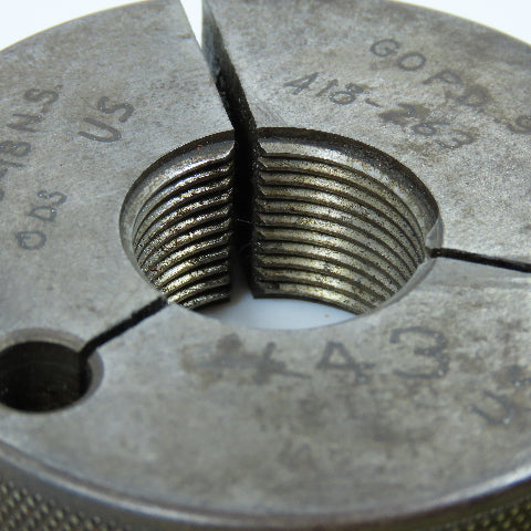 Metro 15/16"-18 NS Thread Ring Gage Go P.D. .9014 Go Only