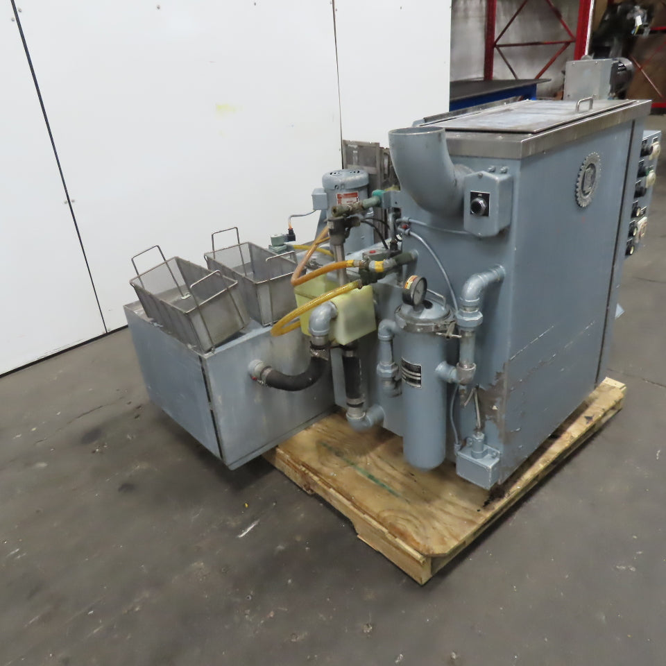 Better Engineering Cyclojet I Heated Rotating Basket Jet Parts Washer 480V 3Ph