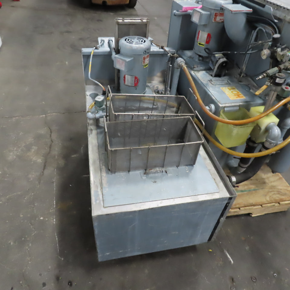 Better Engineering Cyclojet I Heated Rotating Basket Jet Parts Washer 480V 3Ph