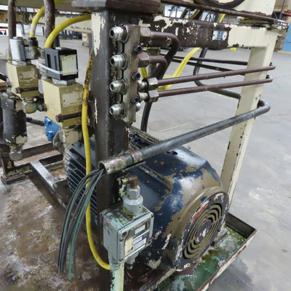 Eaton PVB10-RSY-41C-12 50 Gallon Hydraulic Tank Over Pump 208-230/460V 3Ph