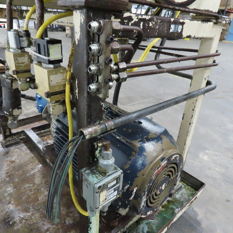 Eaton PVB10-RSY-41C-12 50 Gallon Hydraulic Tank Over Pump 208-230/460V 3Ph
