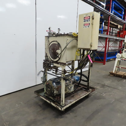 Eaton PVB10-RSY-41C-12 50 Gallon Hydraulic Tank Over Pump 208-230/460V 3Ph