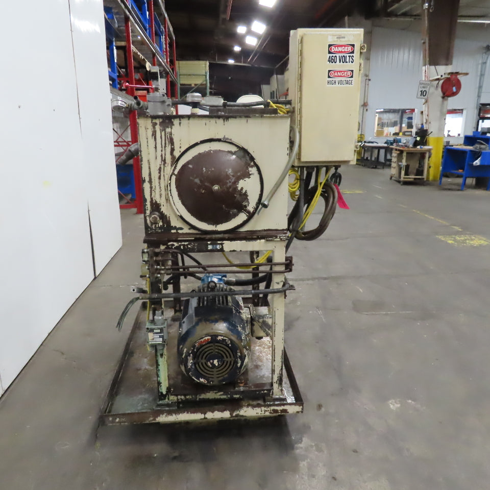 Eaton PVB10-RSY-41C-12 50 Gallon Hydraulic Tank Over Pump 208-230/460V 3Ph