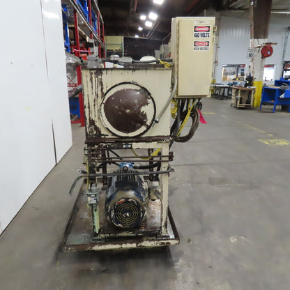 Eaton PVB10-RSY-41C-12 50 Gallon Hydraulic Tank Over Pump 208-230/460V 3Ph