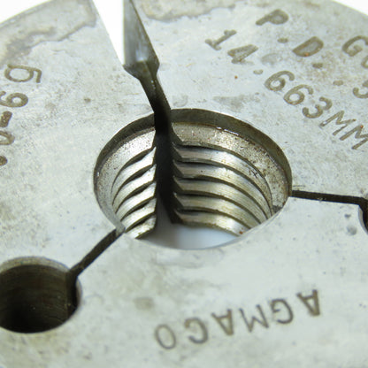 Agmaco M16 x 2.0 6g Thread Ring Gage Go P.D. 14.663 Go Only