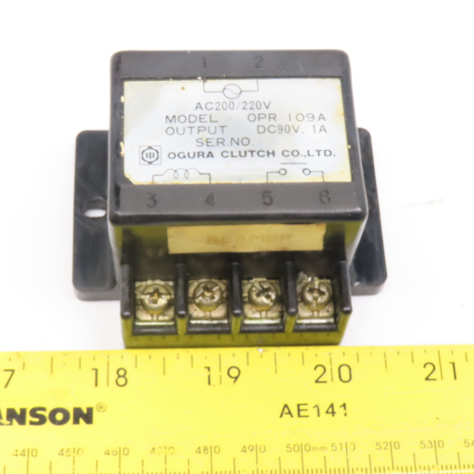 Ogura OPR I09A 90V Output 200/220V AC Brake Rectifier Module